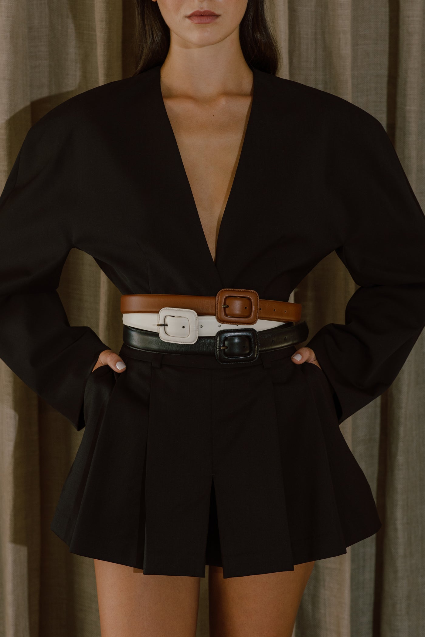 cintos de senhora em pele