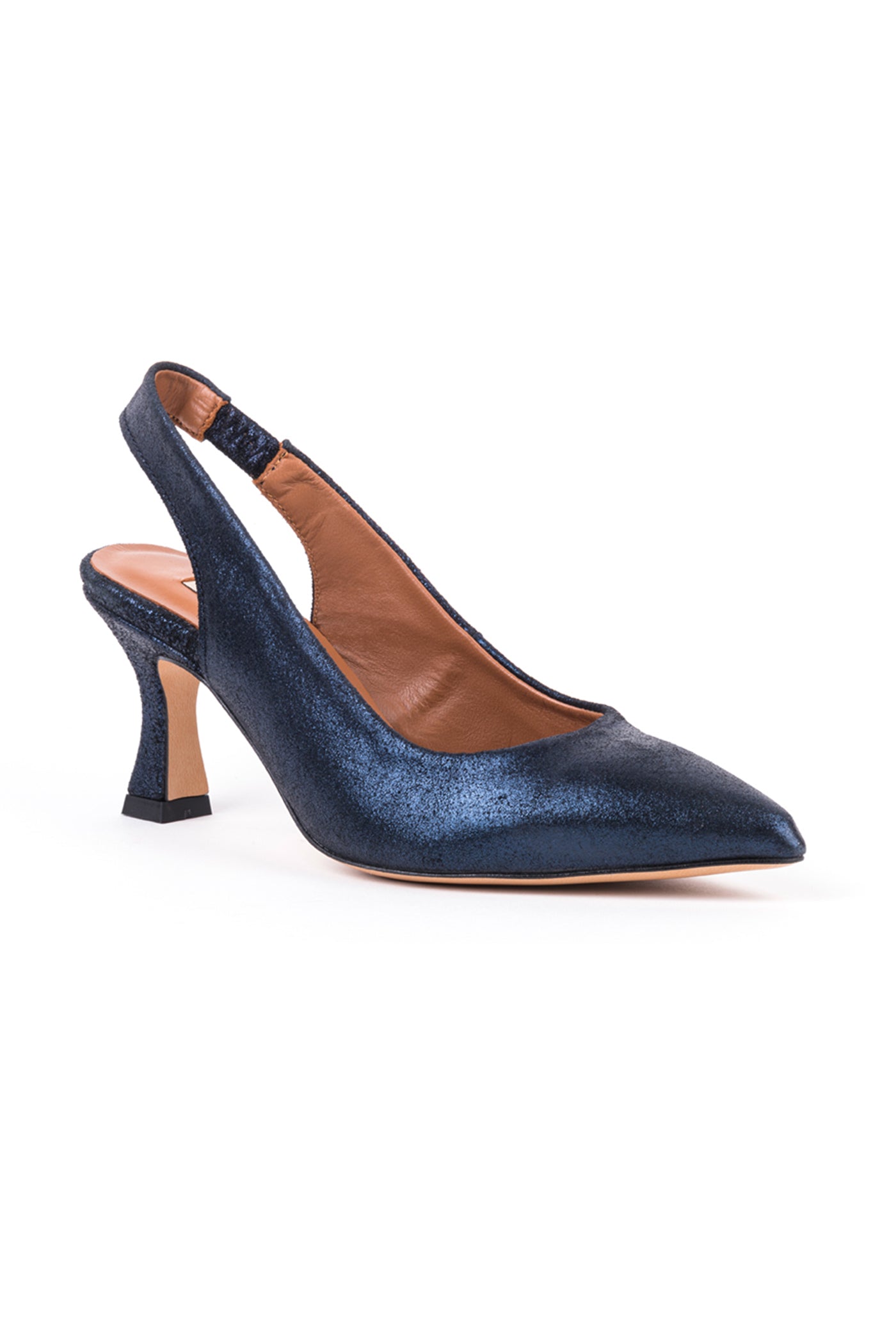 Slingbacks de salto alto em