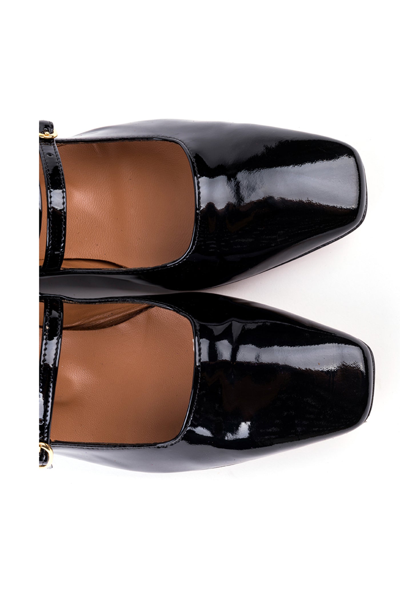 Sabrinas Mary Jane rasas em verniz