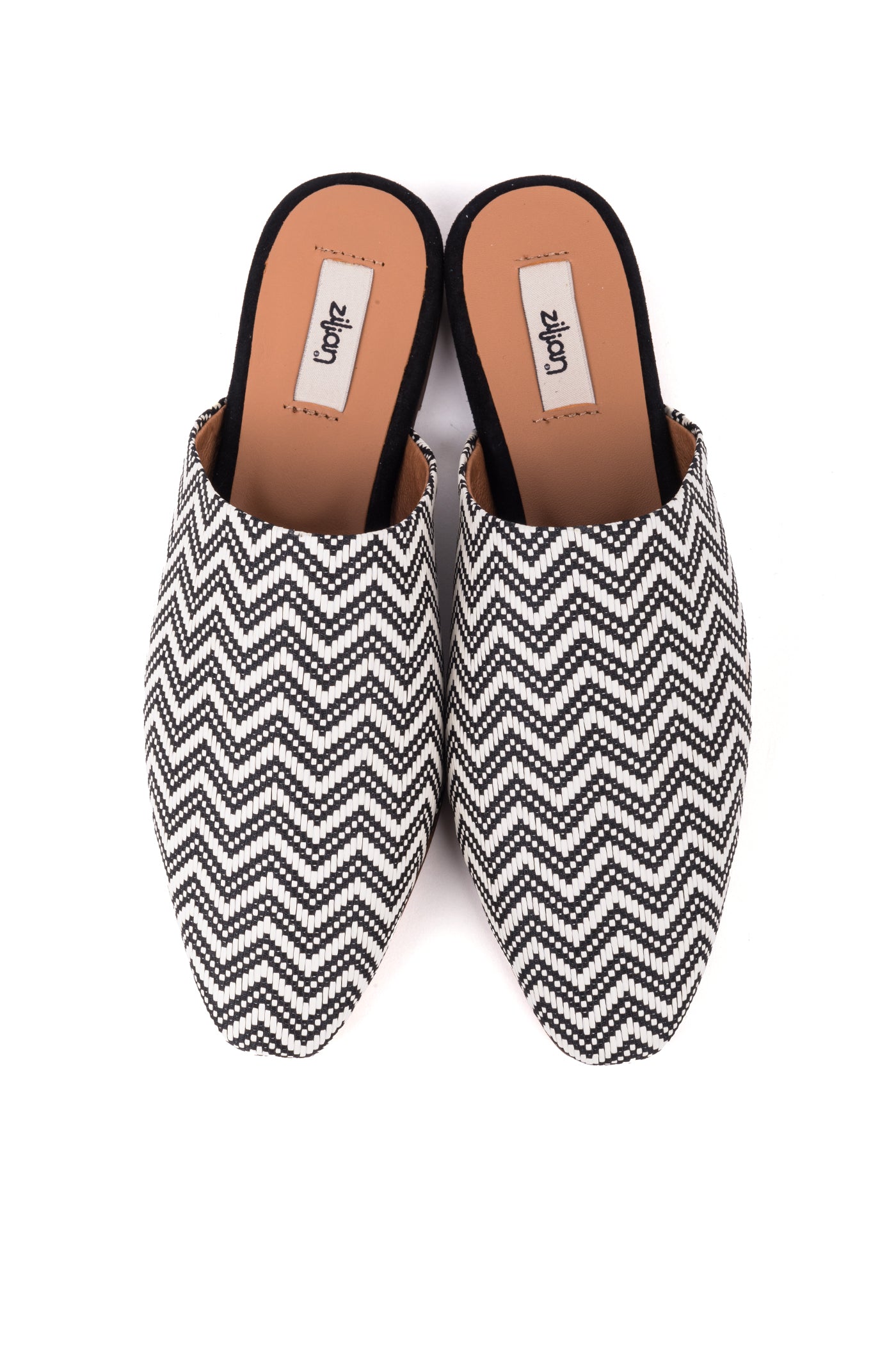 Mules de ráfia em