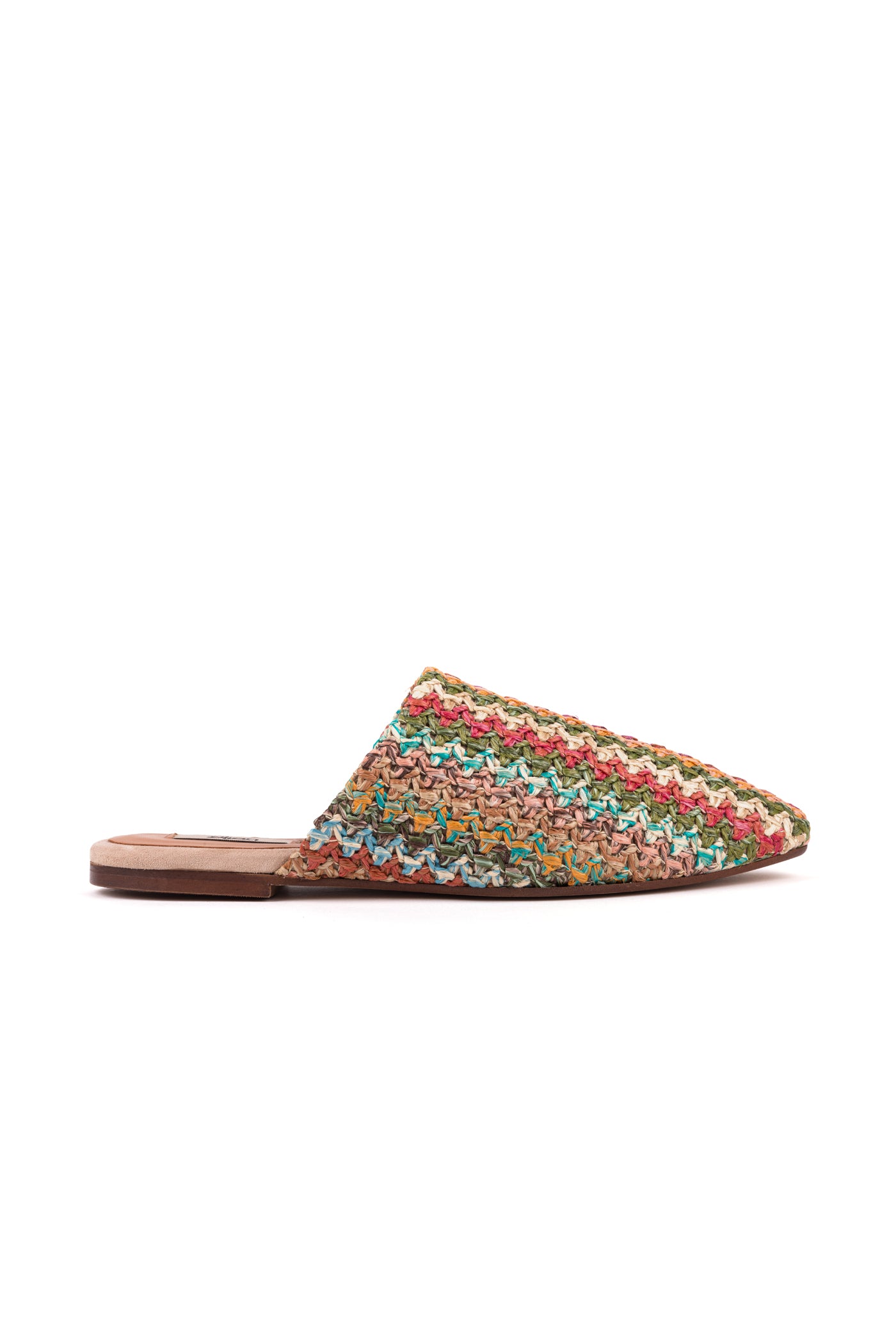 Mules de ráfia em