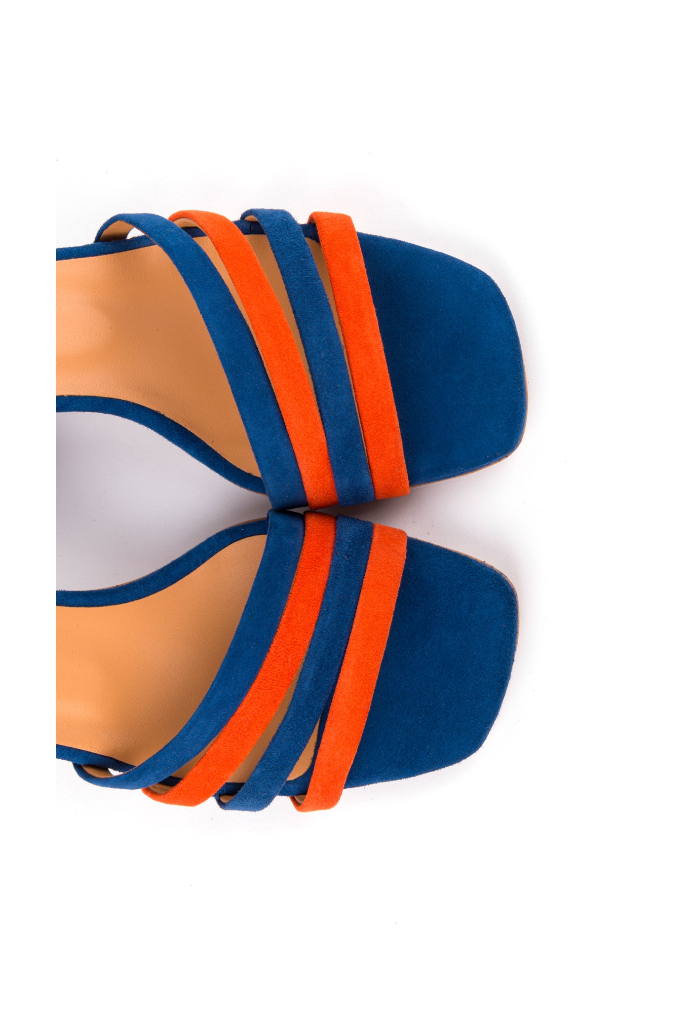 Sandálias de salto médio