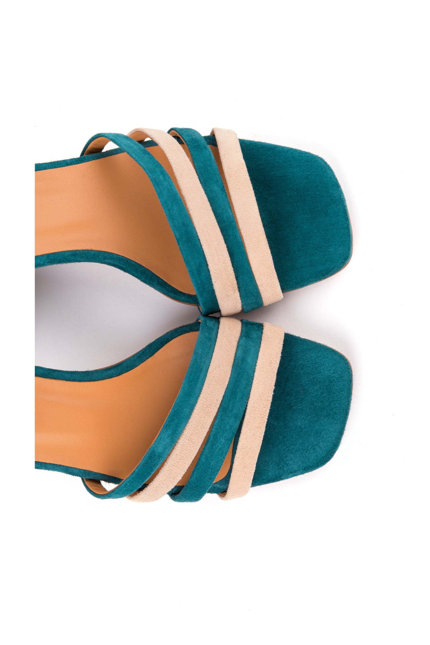 Sandálias de salto médio