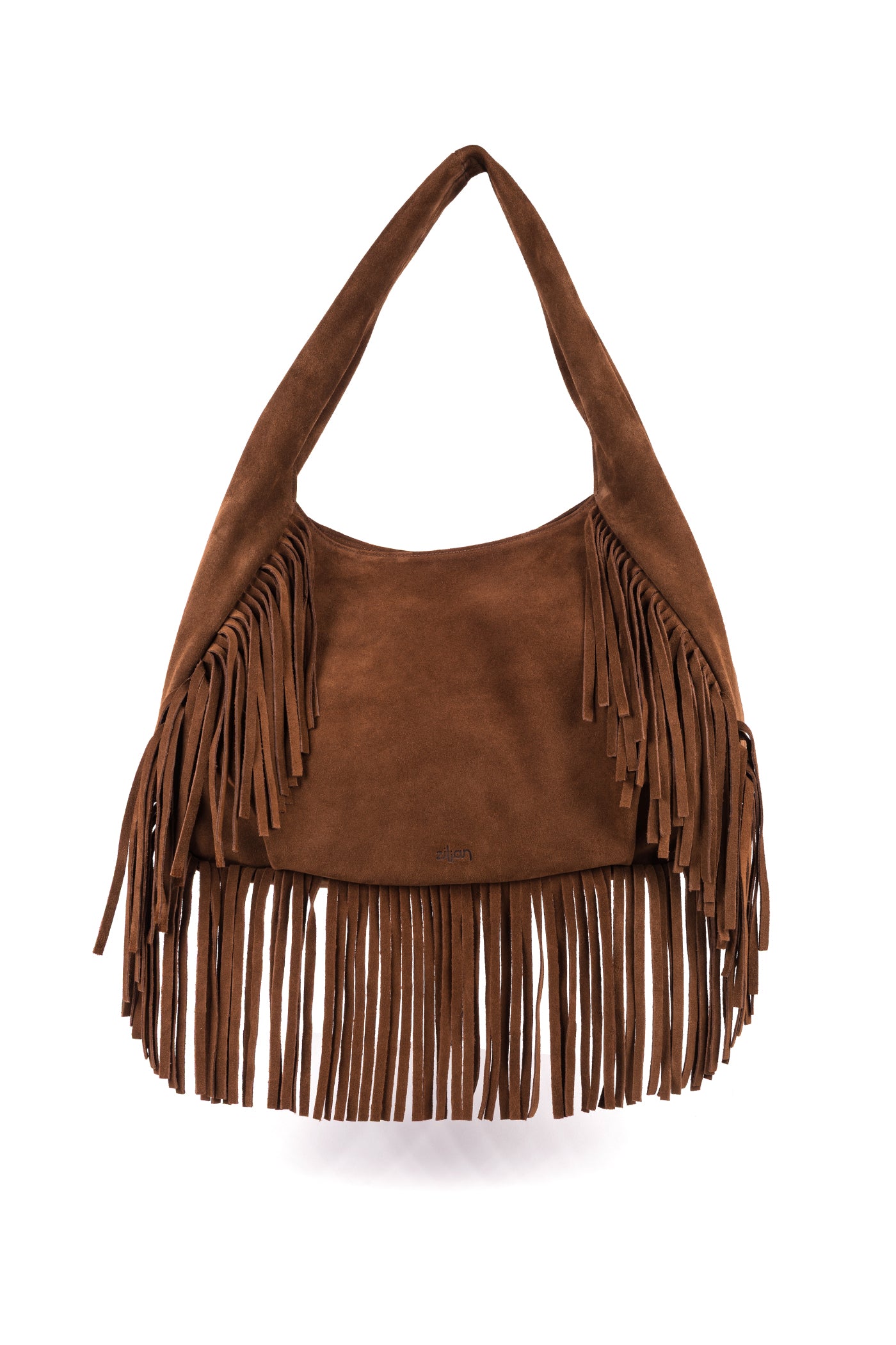 Saco totebag com franjas em croute