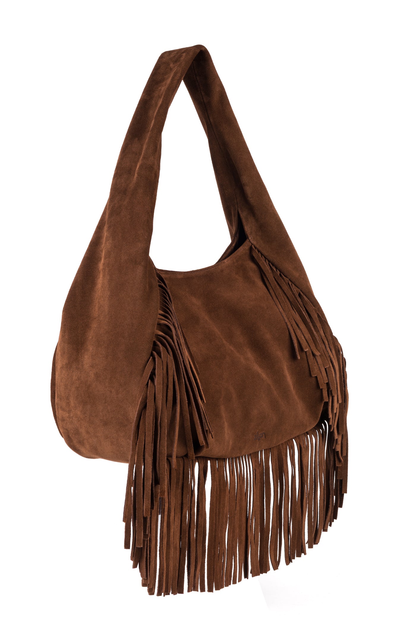 Saco totebag com franjas em croute