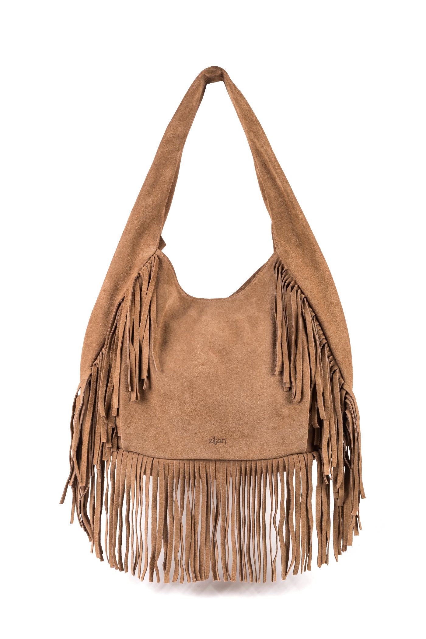 Saco totebag com franjas em croute