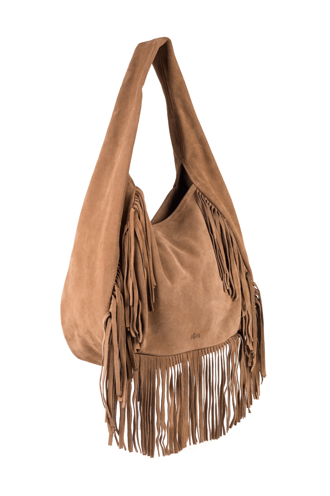 Saco totebag com franjas em croute