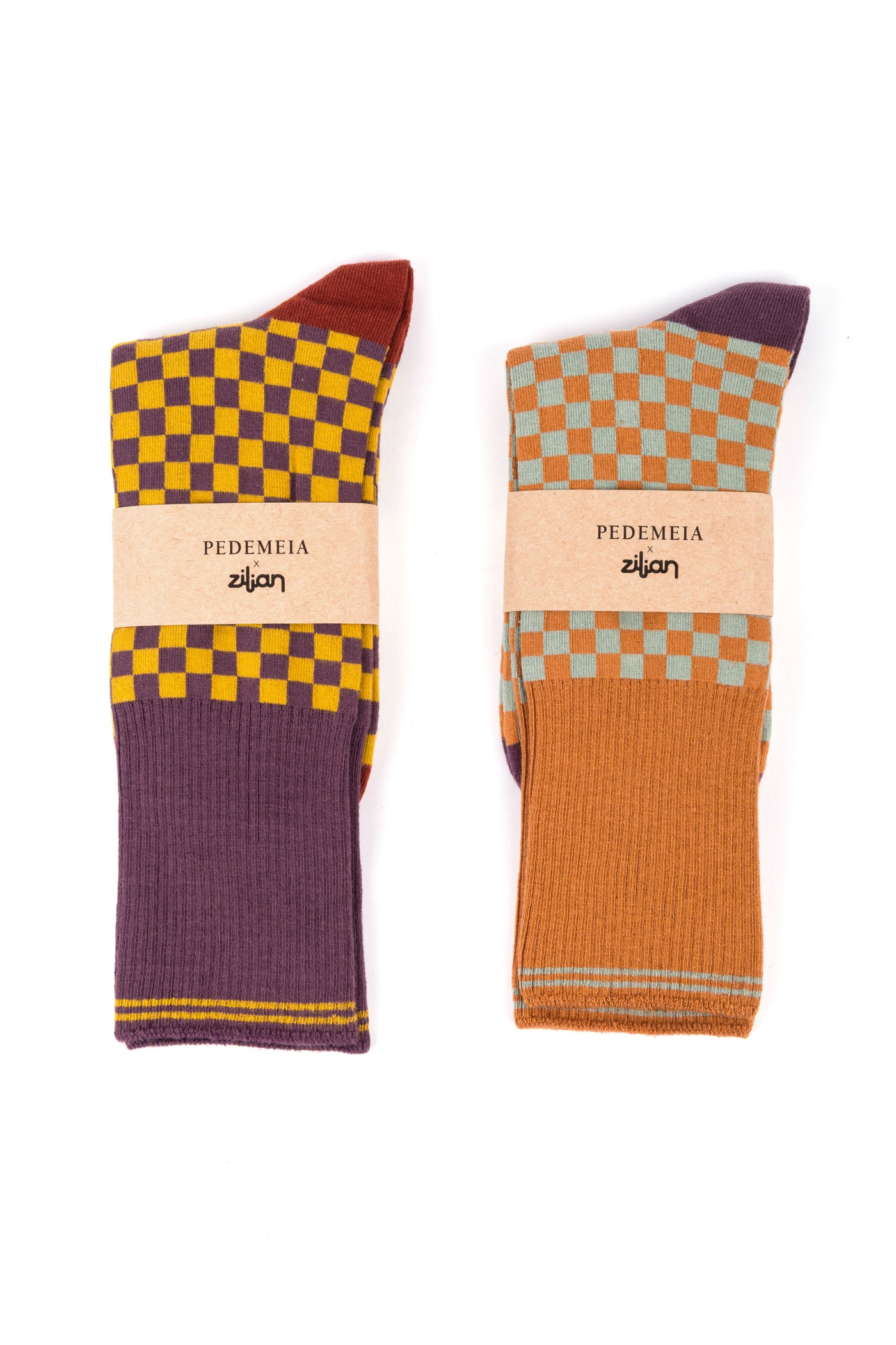 Meias de algodão orgânico