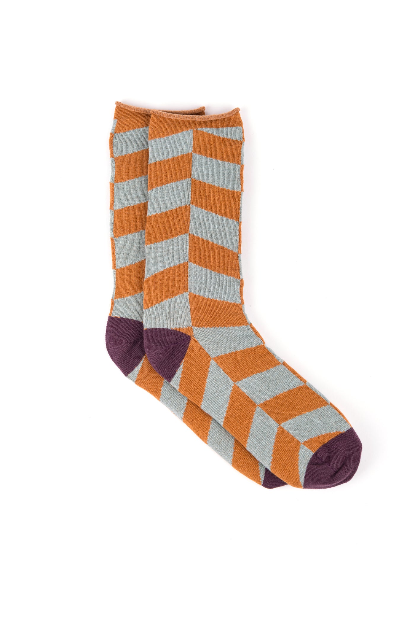 Meias de algodão orgânico