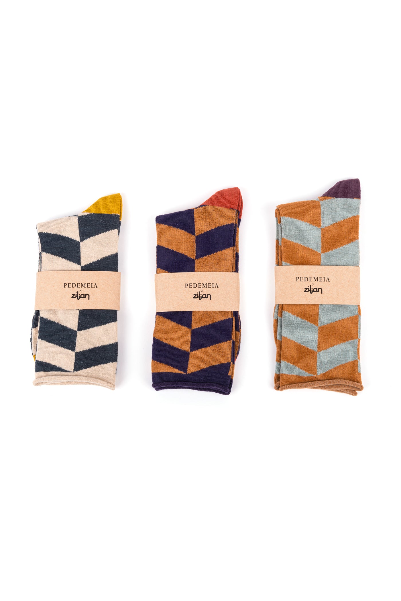 Meias de algodão orgânico