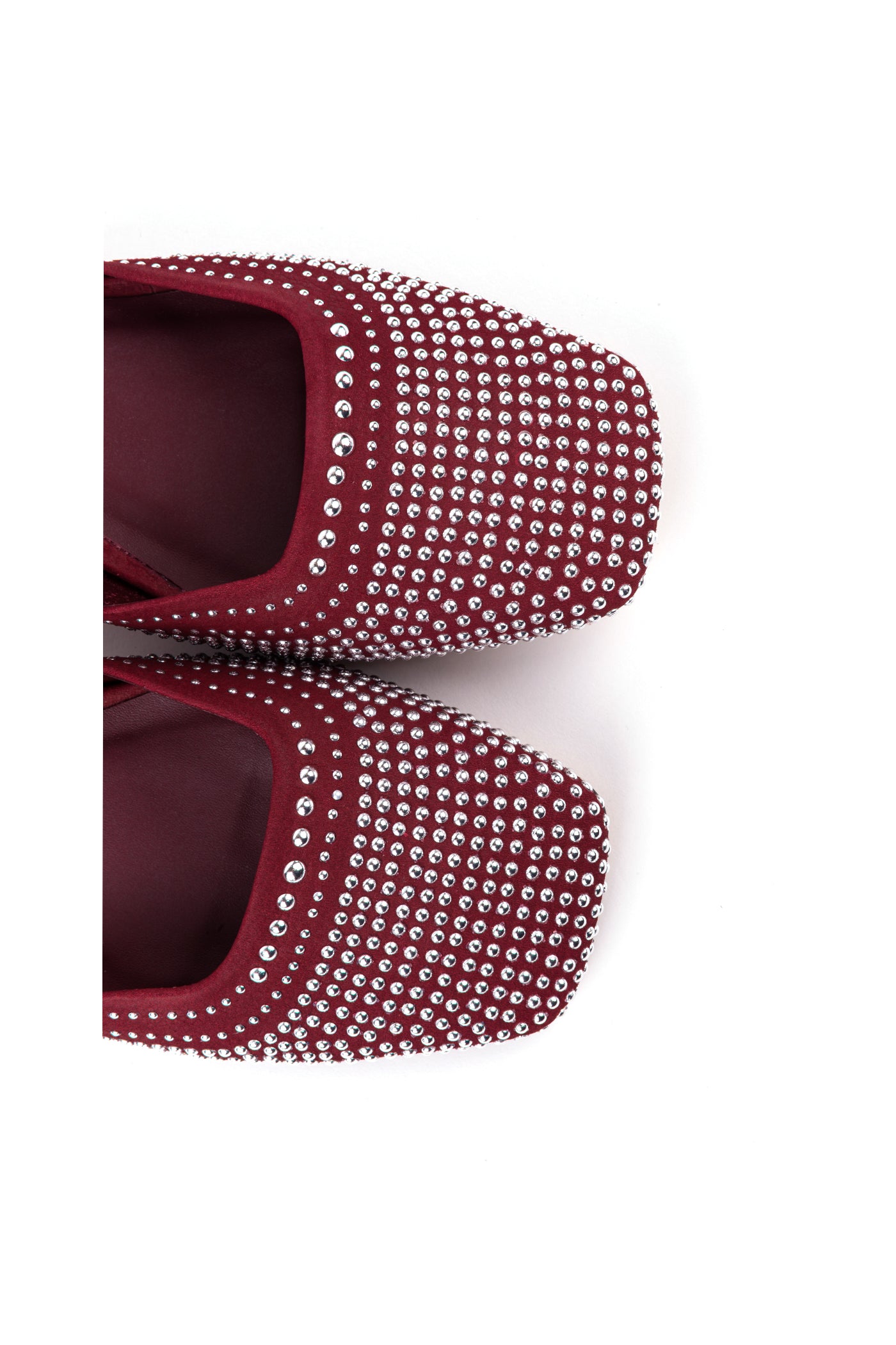 Sapatos de salto médio em nobuck