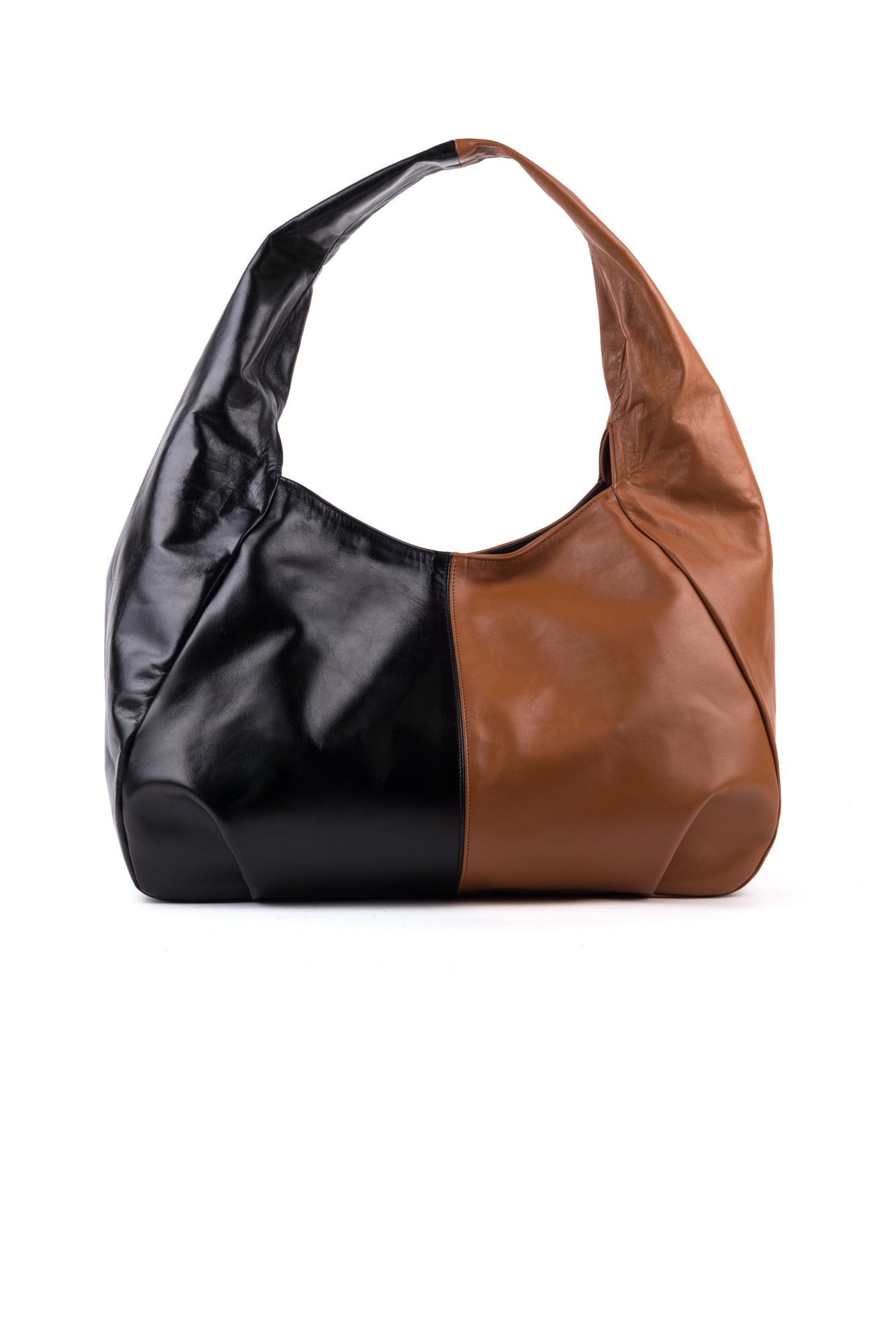 Saco totebag em pele