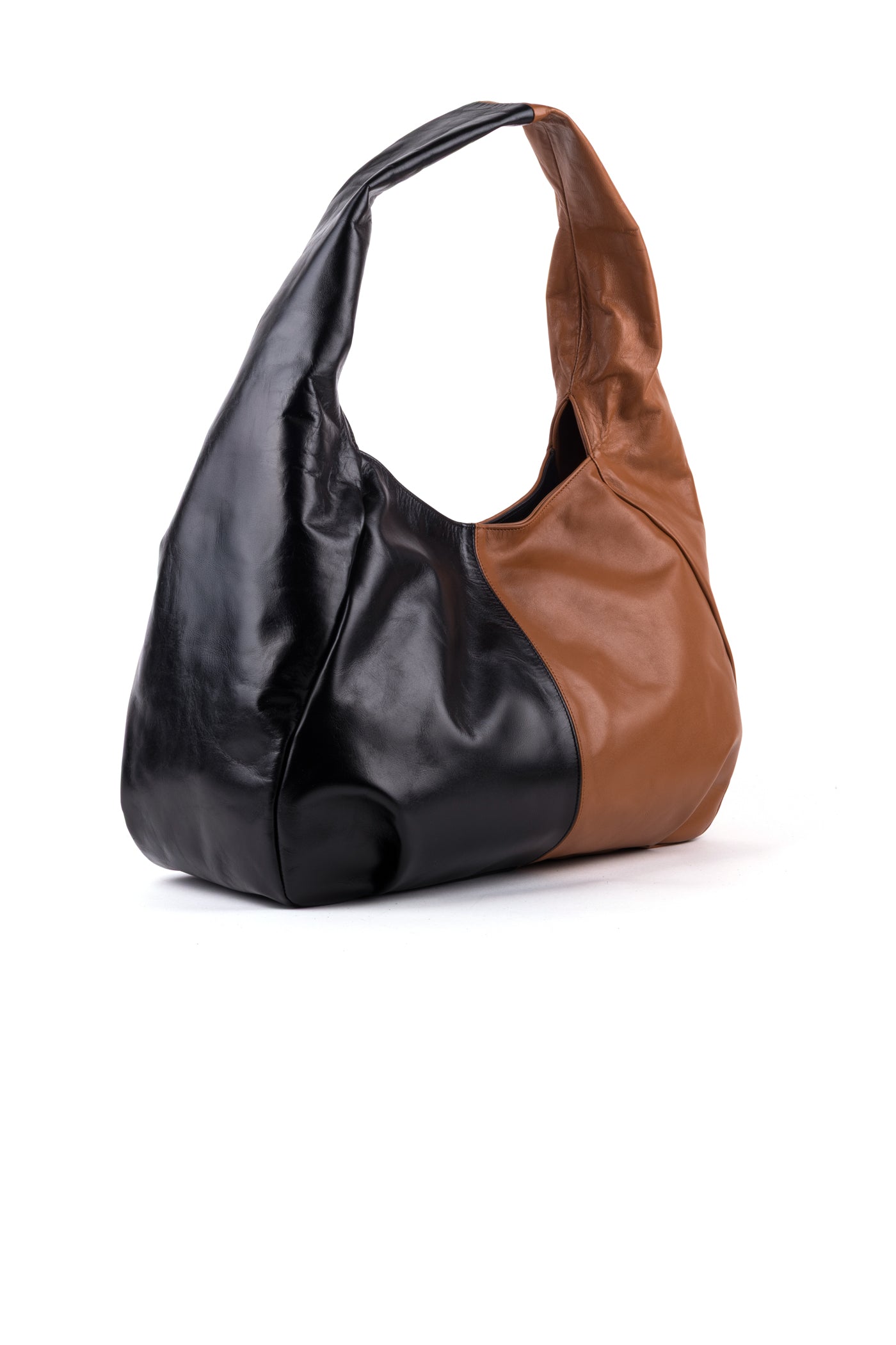 Saco totebag em pele