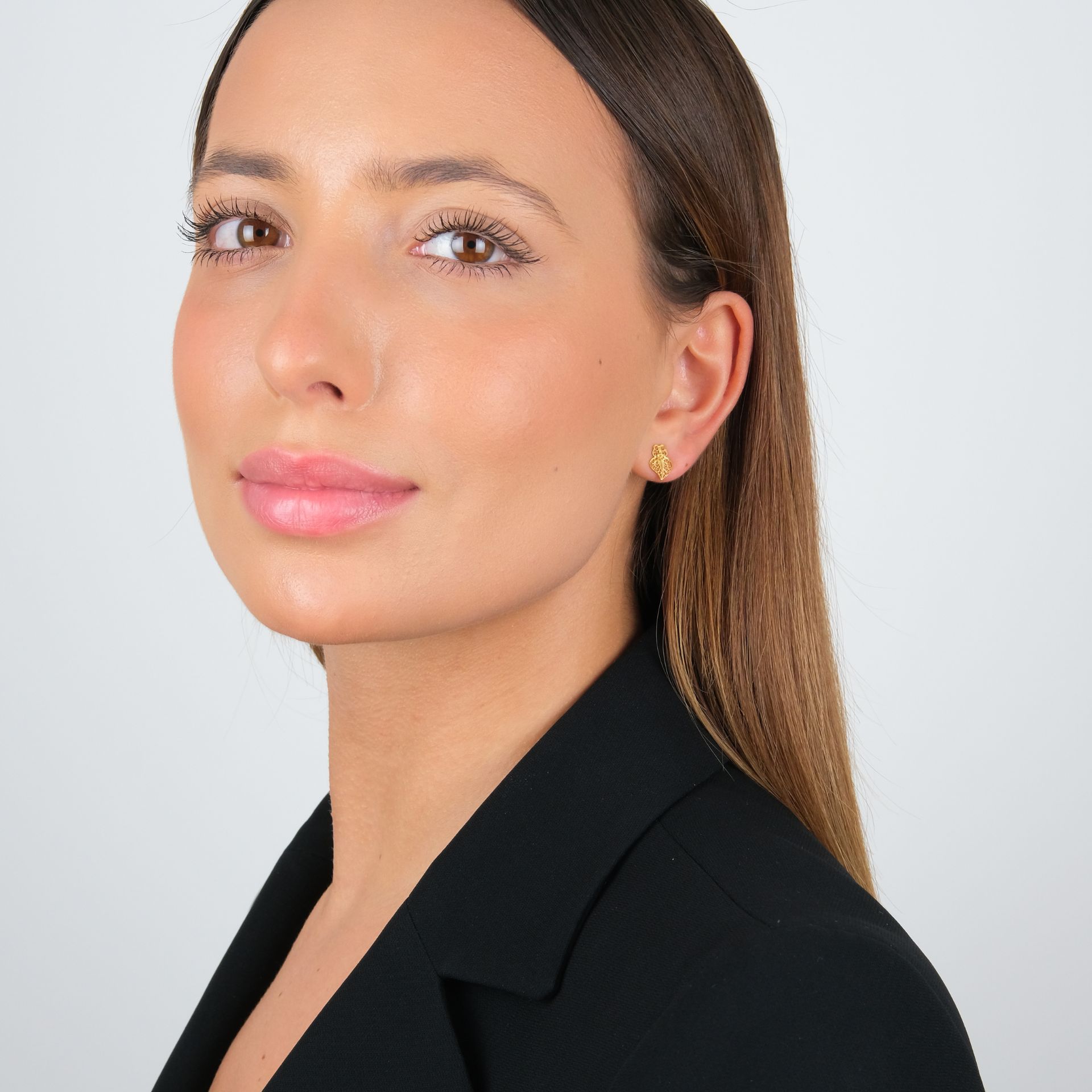 Brincos Coração de Viana em