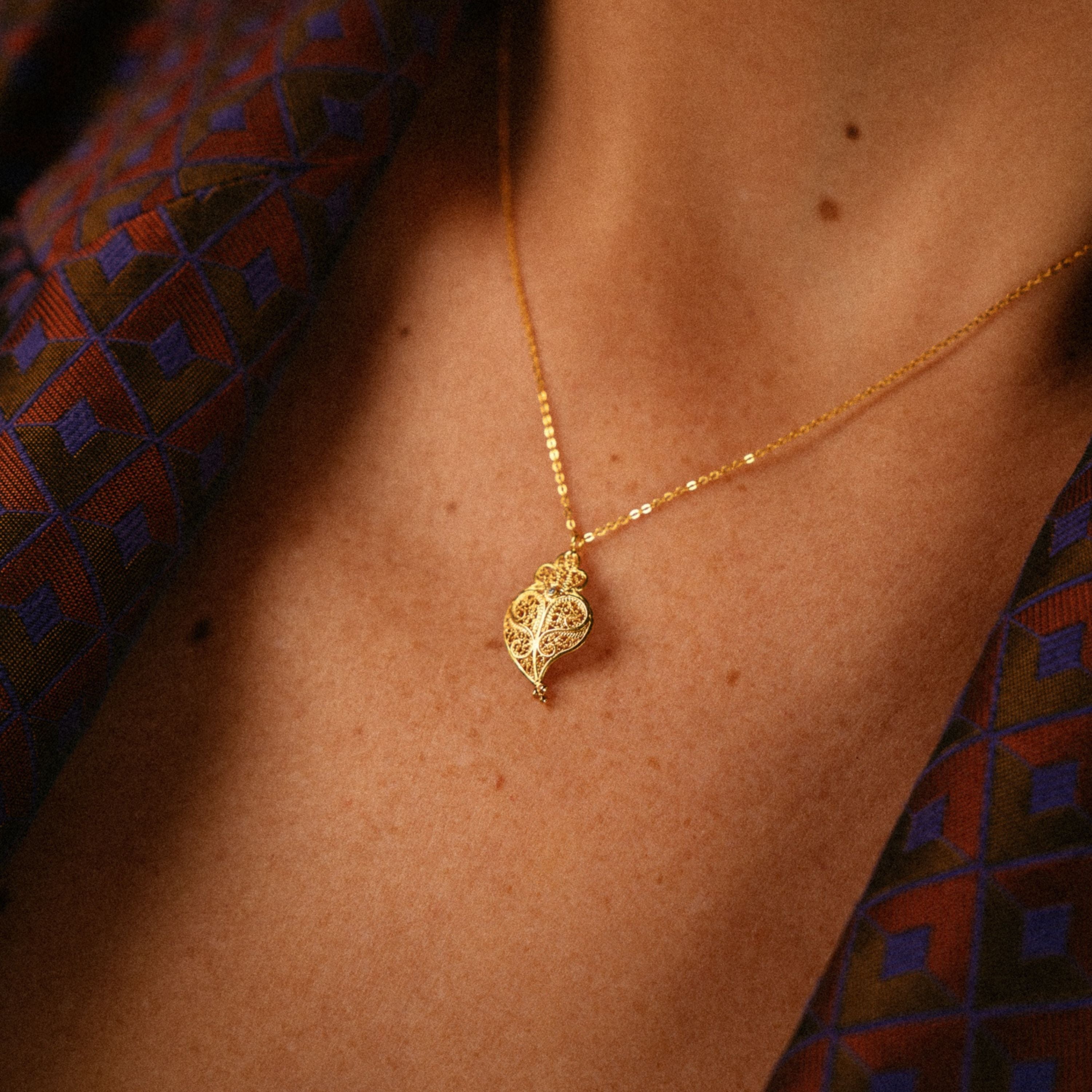 Colar Coração de Viana em