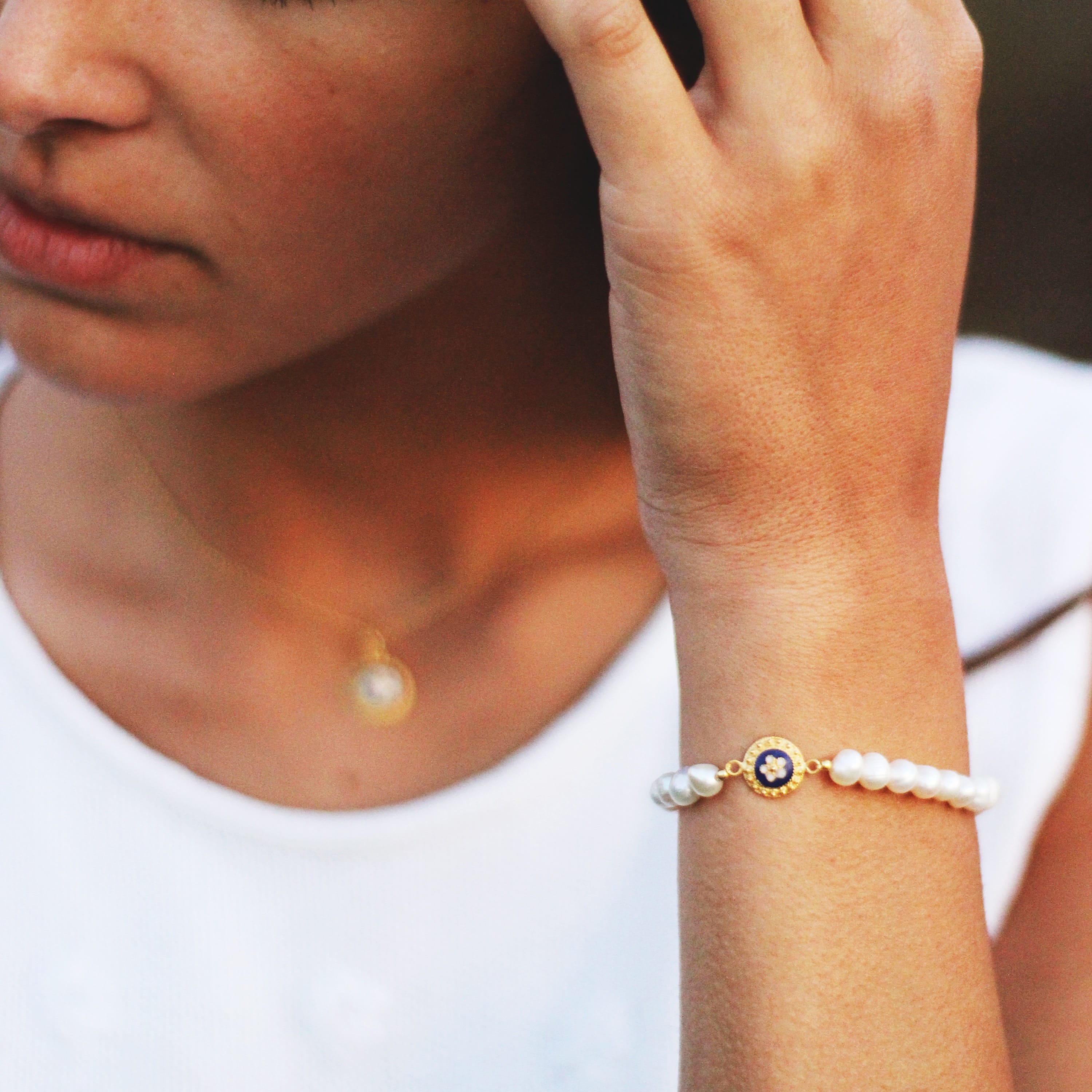 Pulseira de filigrana em