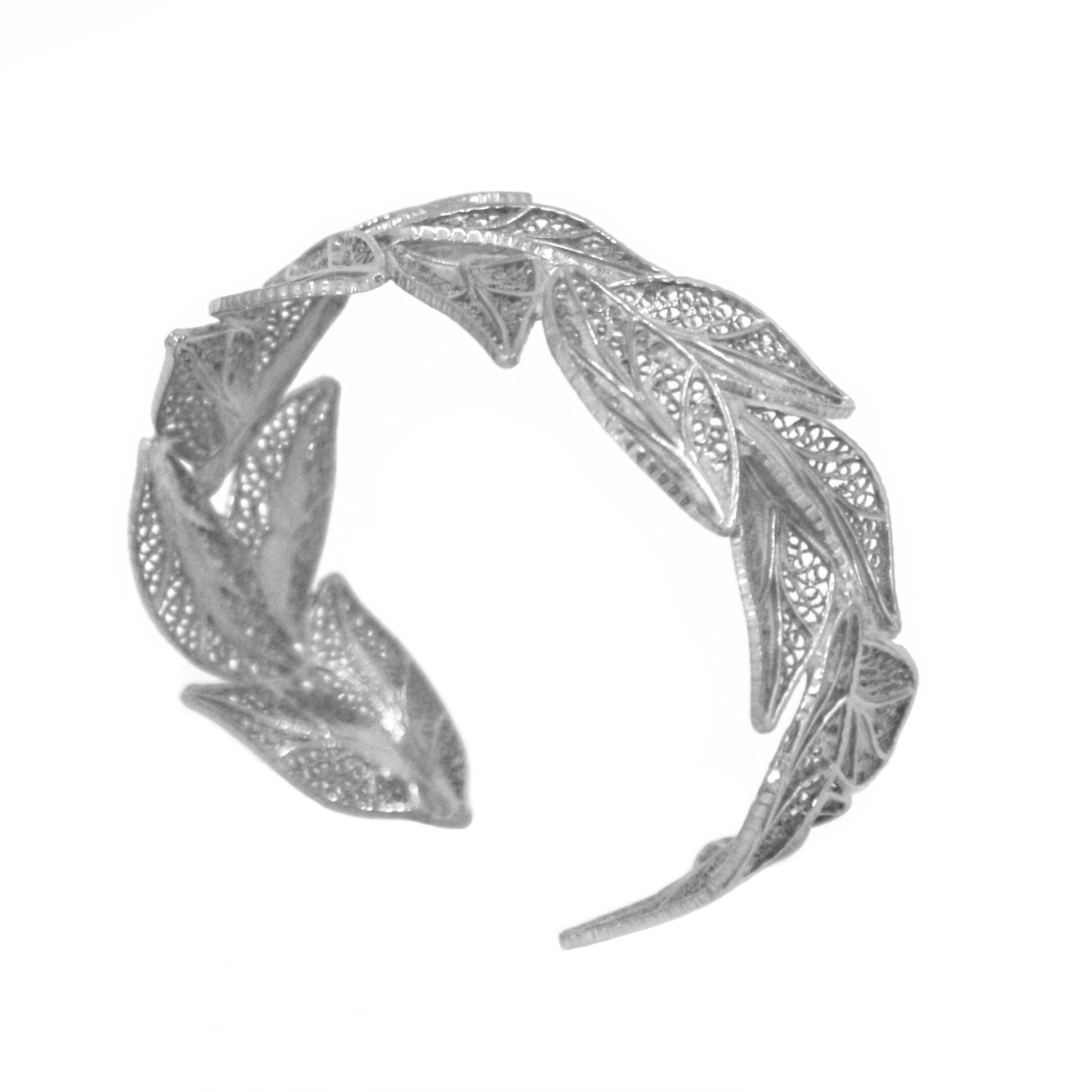 Pulseira Escrava de filigrana em