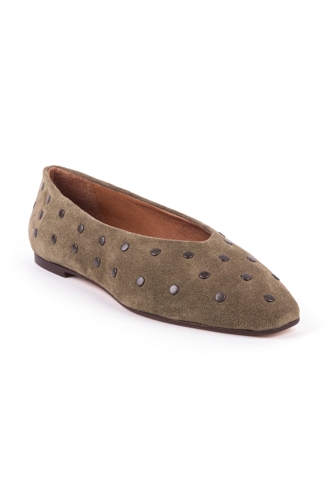 Sabrinas em croute com tachas douradas