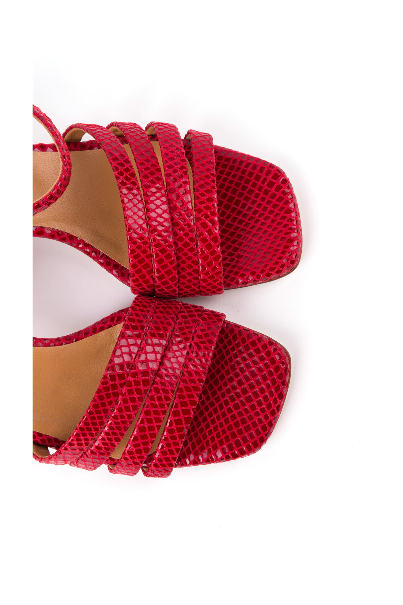 Sandálias de salto médio