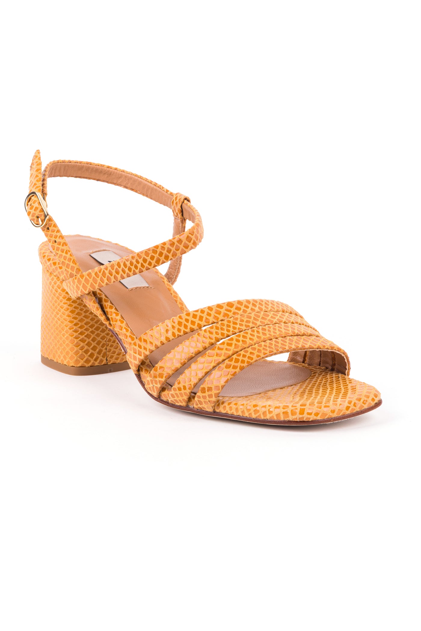 Sandálias de salto médio