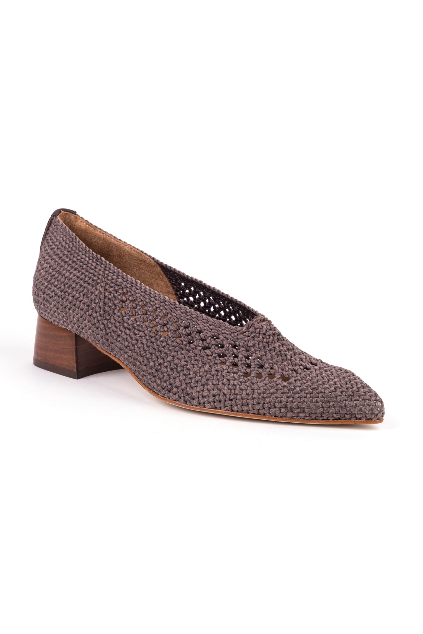 Sapatos de Salto Médio em Ráfia | Elegantes e Confortáveis | Zilian