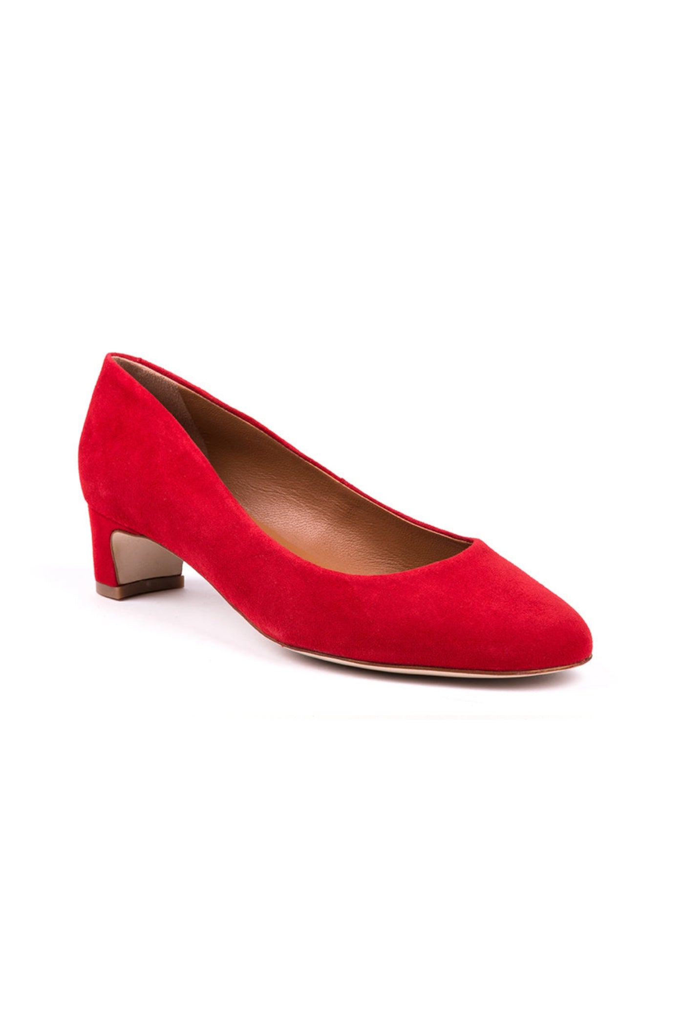 Sapatos de salto médio em