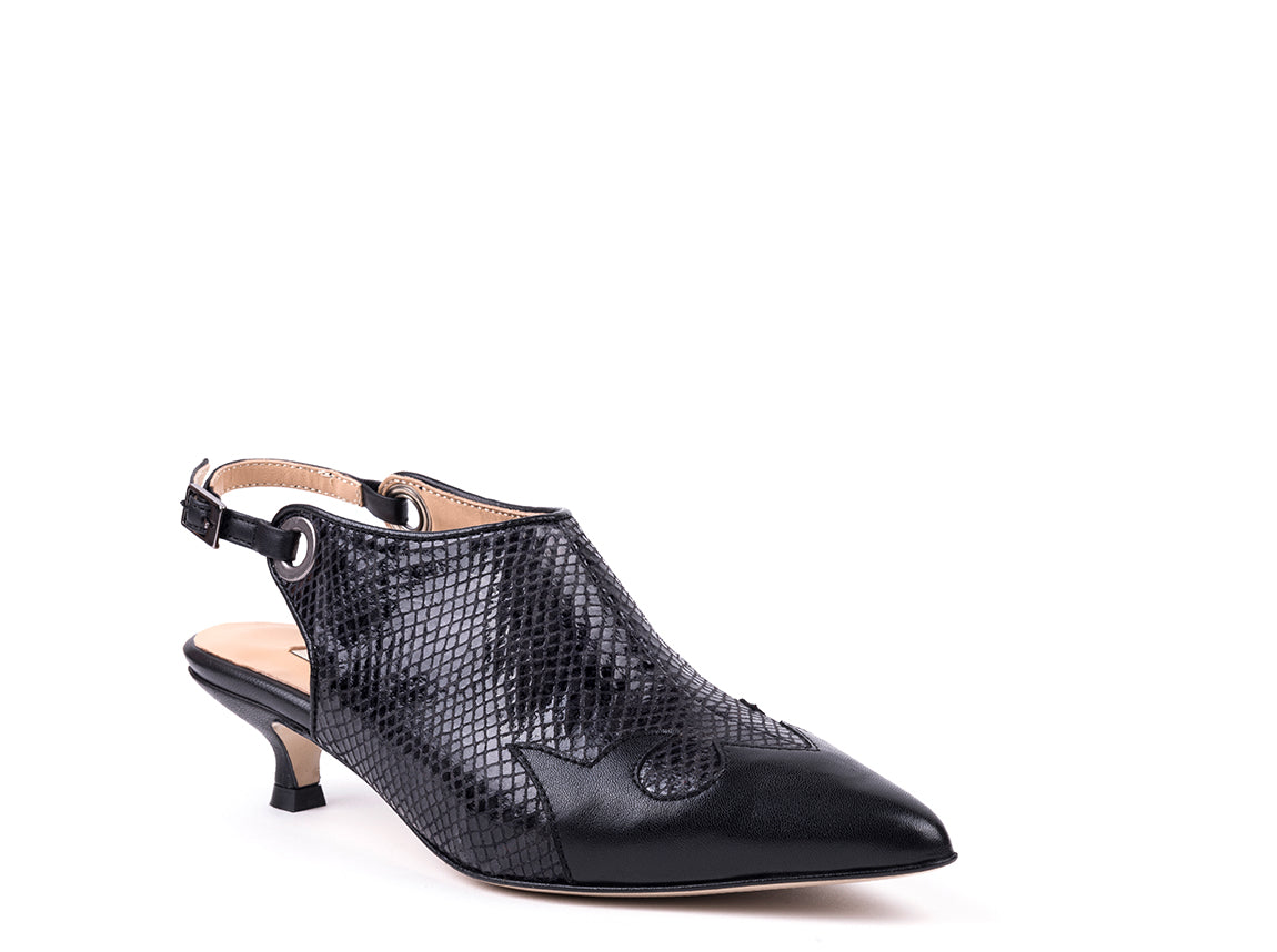 Sapatos slingback em