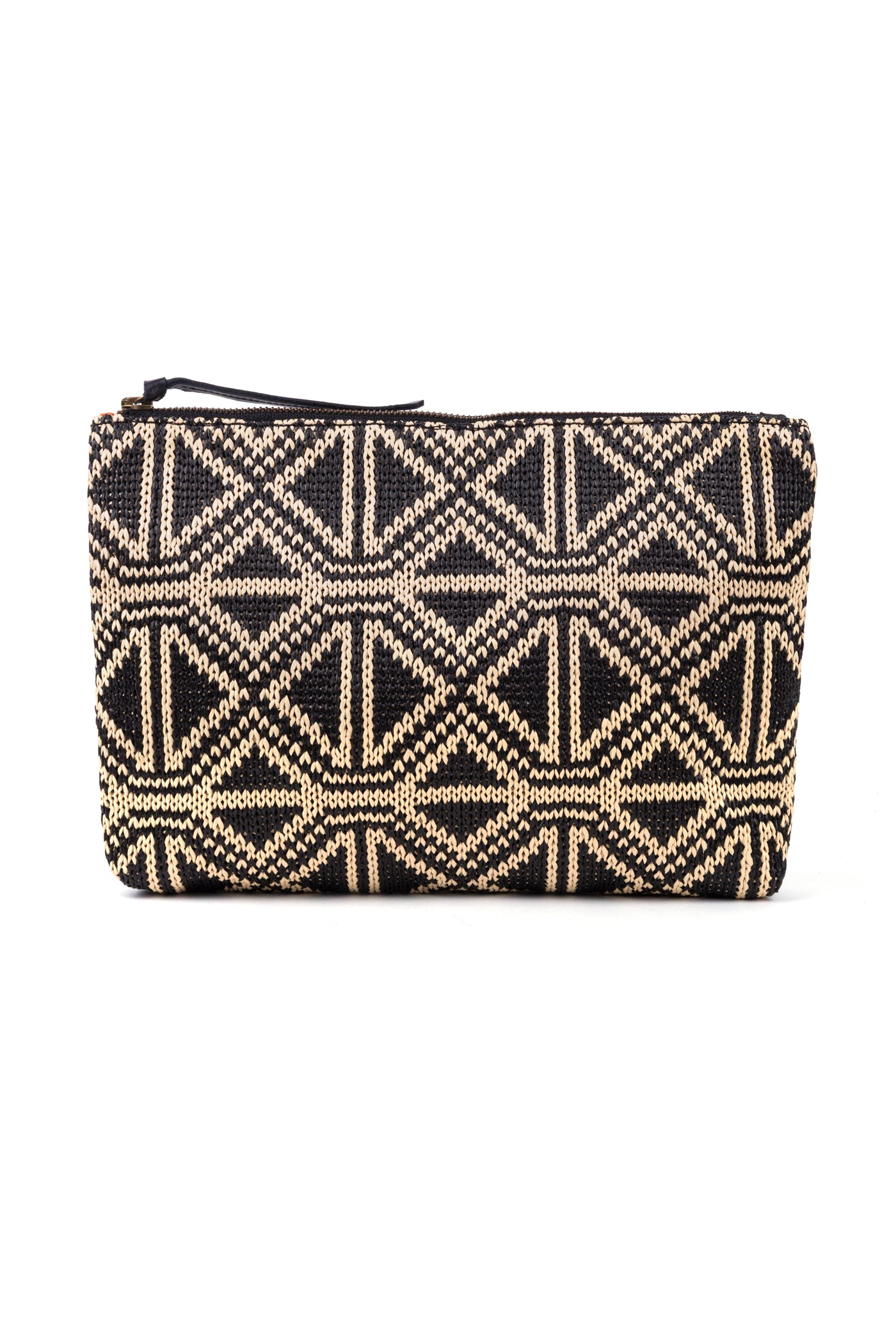 Clutch em ráfia natural
