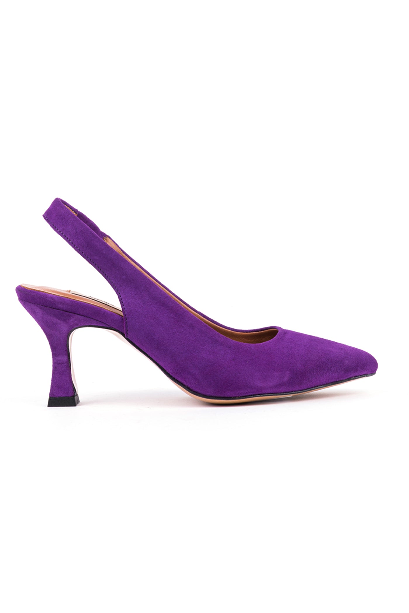 Slingbacks de salto alto em