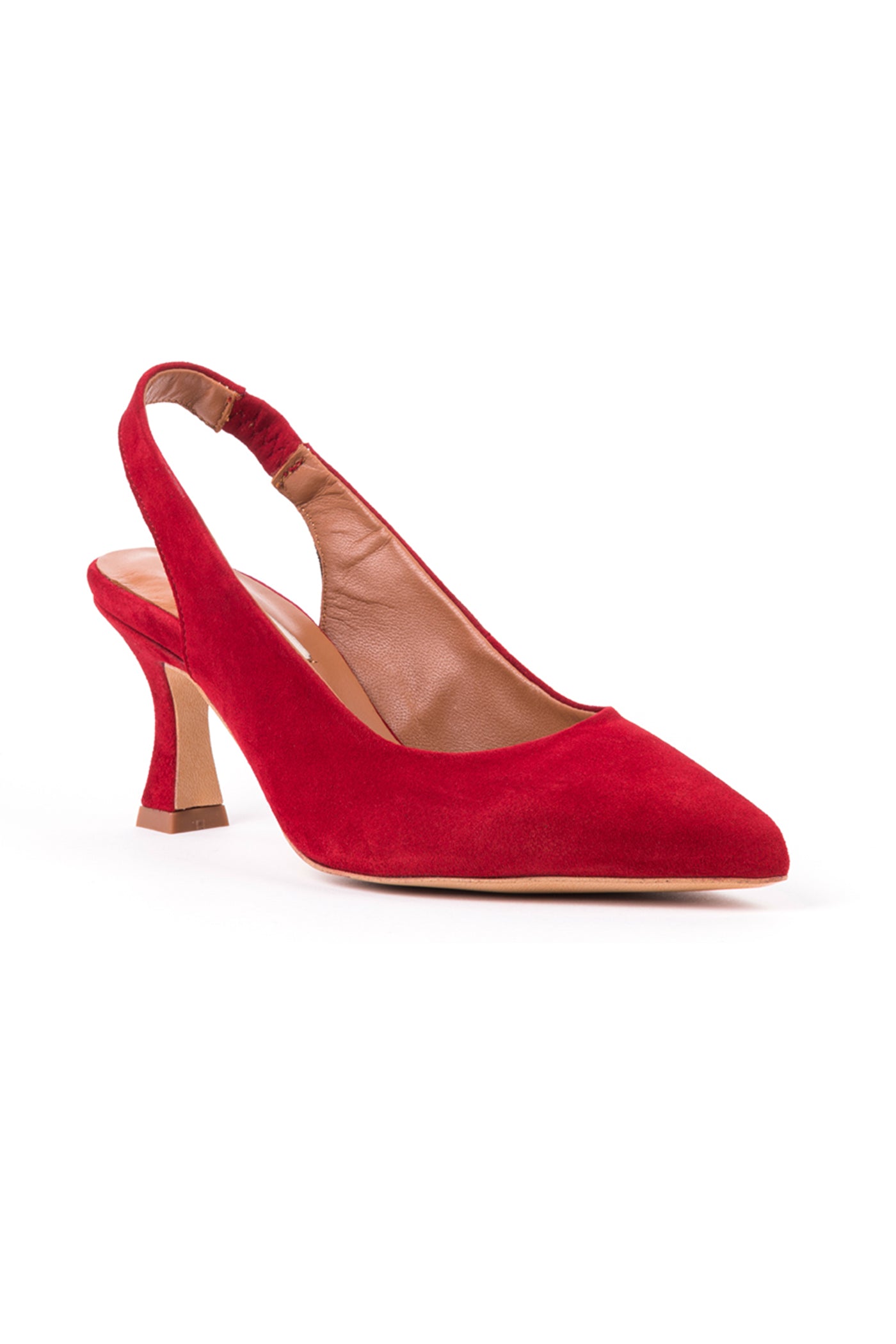 Slingbacks de salto alto em