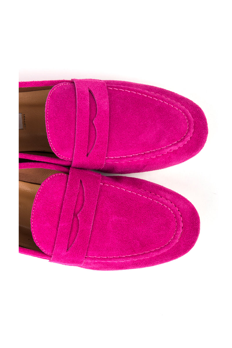Loafers rasos em croute