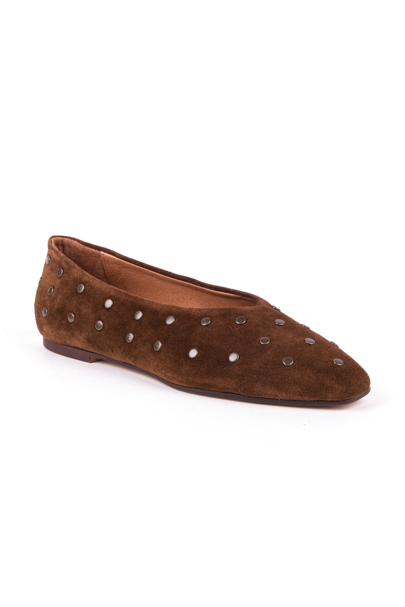 Sabrinas em croute com tachas douradas
