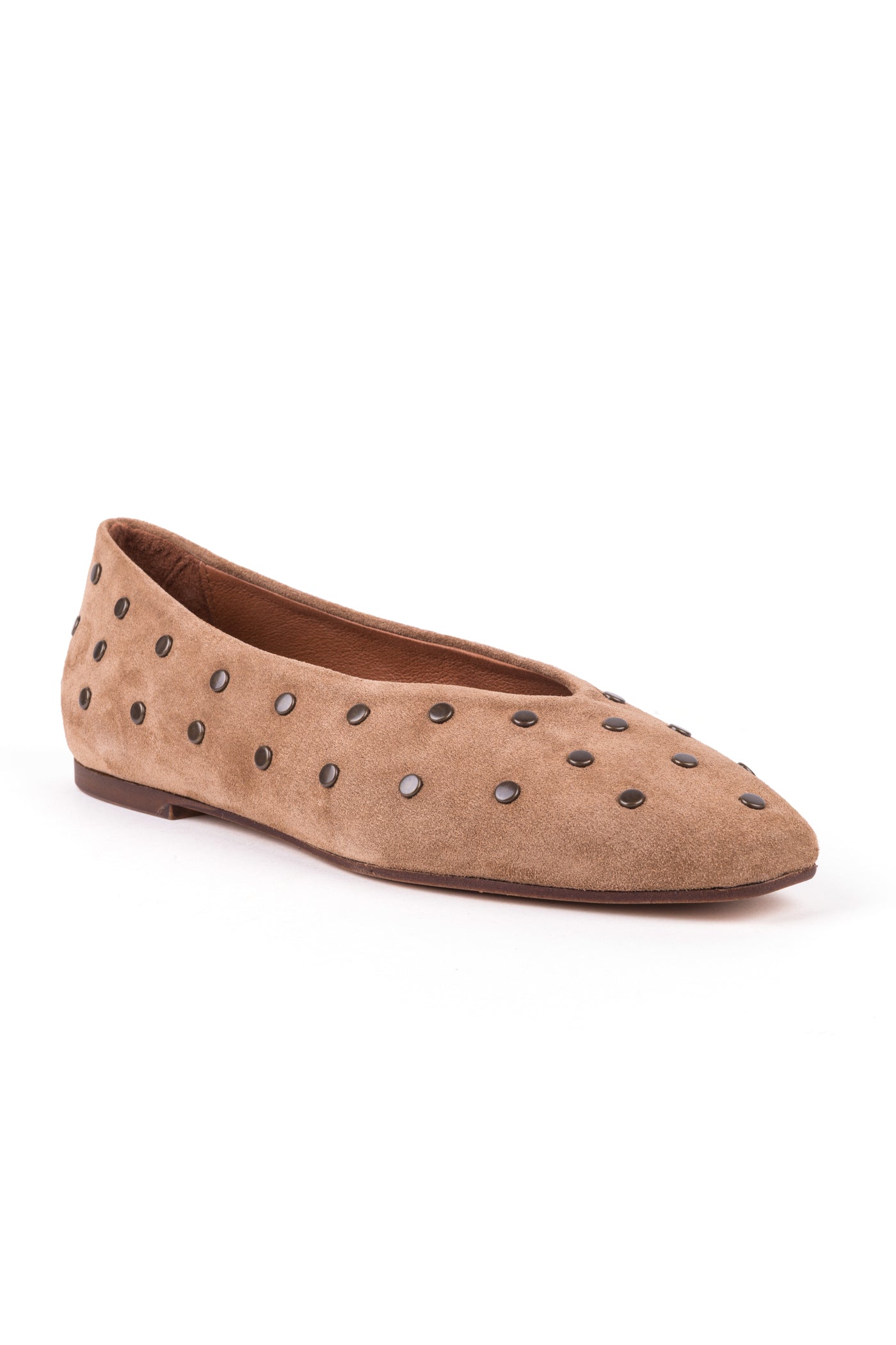 Sabrinas em croute com tachas douradas