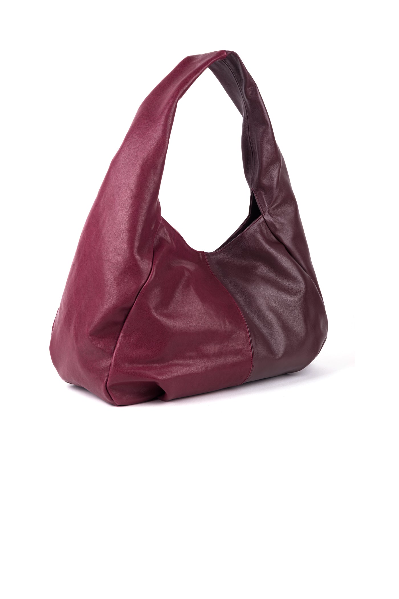 Saco totebag em pele