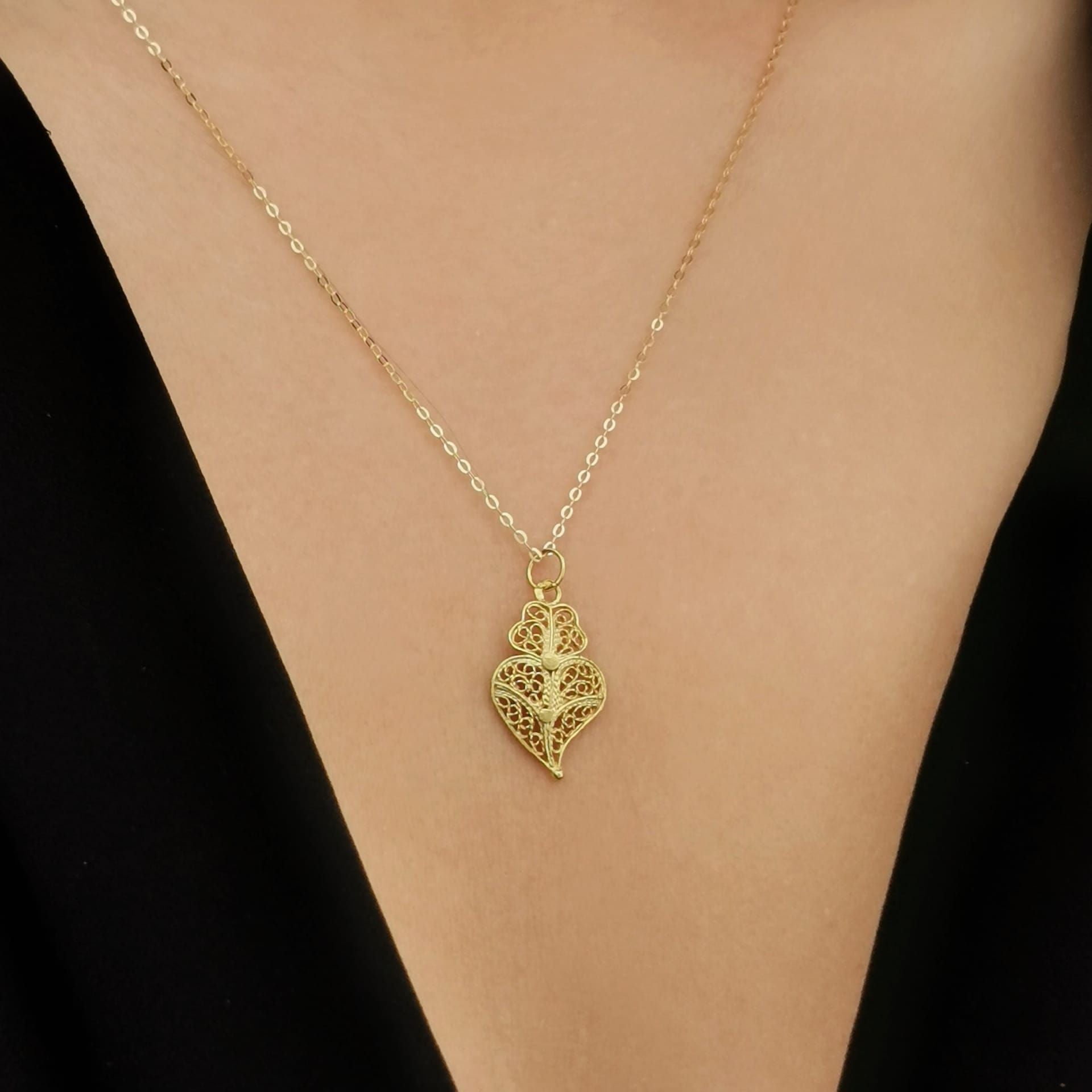 Colar Coração de Viana em