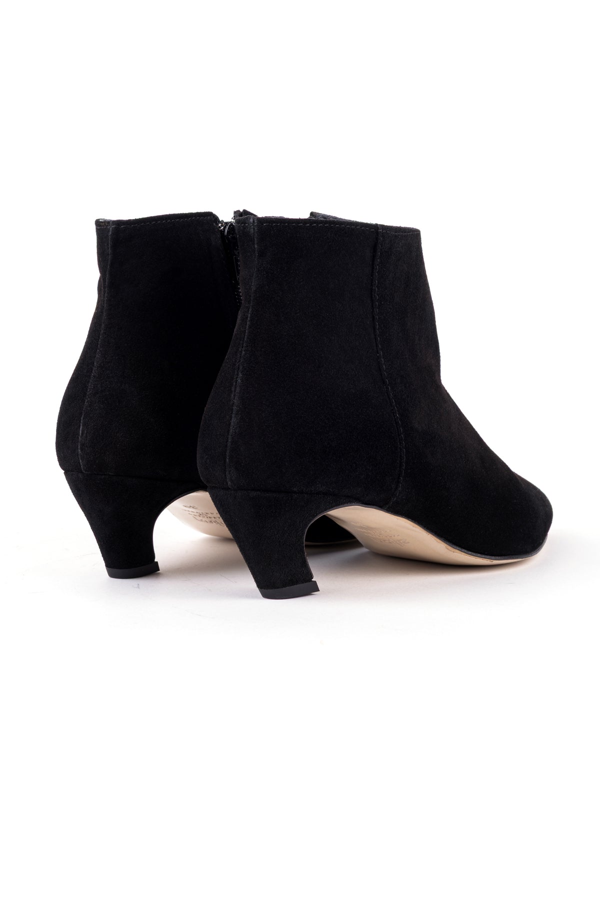 Botins de salto kitten em croute