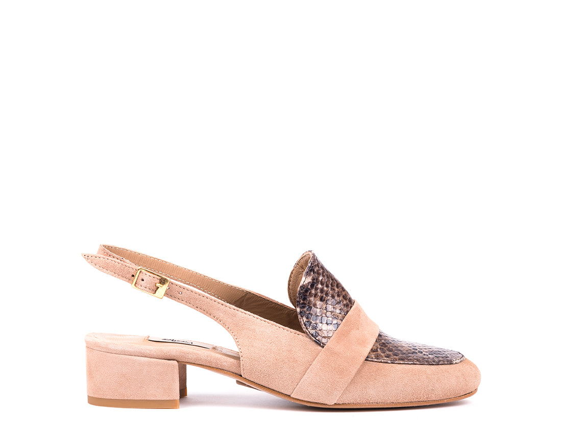 Slingbacks em